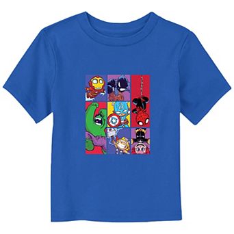Toddler Boy Marvel The Avengers Characters Graphic Tee
