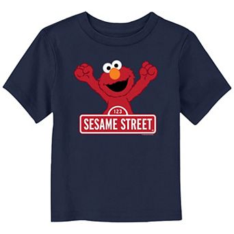 Toddler Boy Sesame Street Elmo Celebrating Graphic Tee