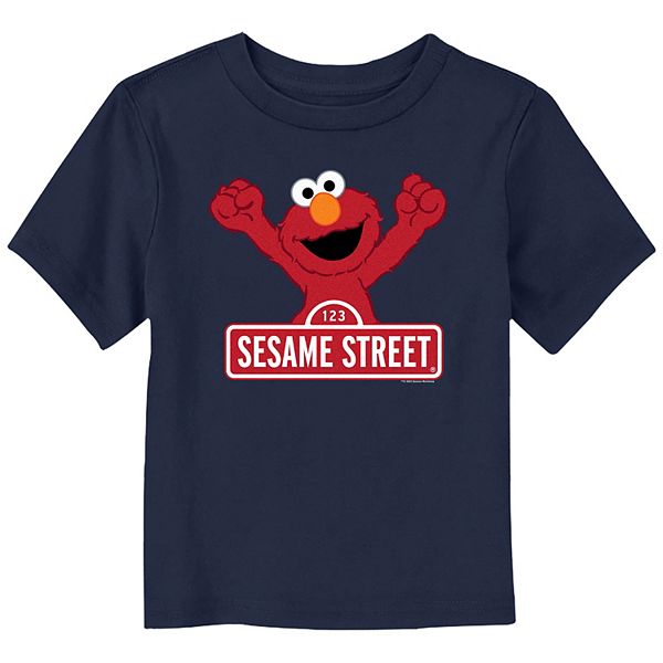 Toddler Boy Sesame Street Elmo Celebrating Graphic Tee