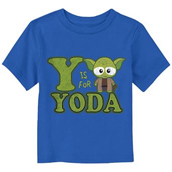 Toddler Boy Star Wars "Y Is For Yoda" Graphic Tee