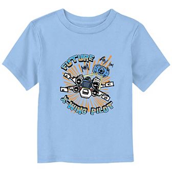 Toddler Boy Star Wars "Future X-Wing Pilot" Graphic Tee