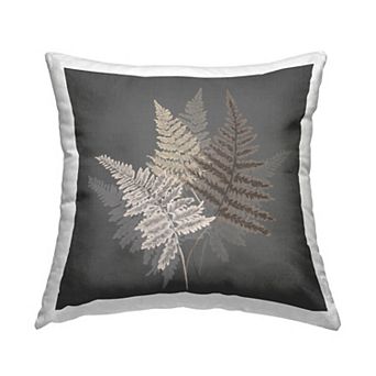 Stupell Home Decor Rustic Forest Fern Arrangement Decorative Throw Pillow