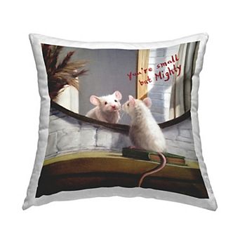 Stupell Home Decor Small but Mighty Decorative Throw Pillow