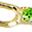 Gold Tone Green
