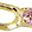 Gold Tone Light Pink