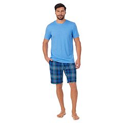 Hanes Men's and Big Men's Cotton Flannel Pajama Set, 2-Piece