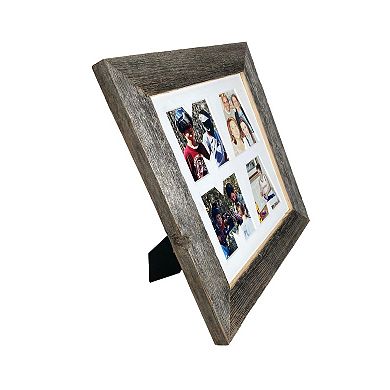 Mother's Series Rustic Farmhouse 8" x 8" Decorative Wood Collage Picture Frame