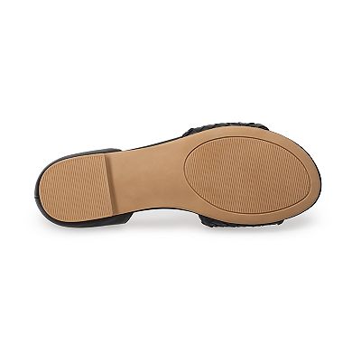 Sonoma Goods For Life® Solana Women's Woven Open-Toe Sandals