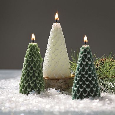 Vance Kitira 3-Pack Cone Pine Tree Candles
