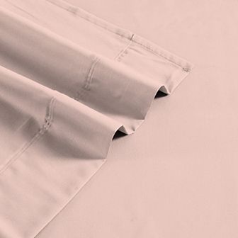 Color Sense Brushed Percale Weave Flannel Sheet Set