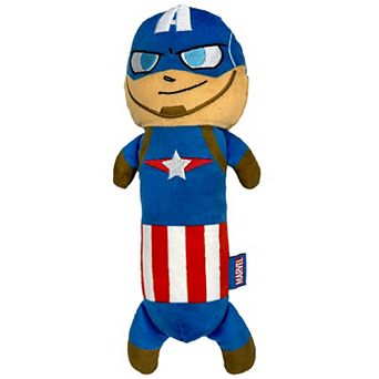 Marvel Captain America Tube Squeaker Pet Toy