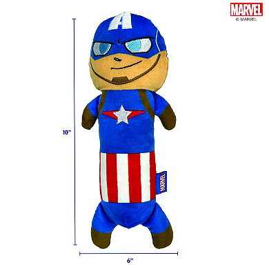 Marvel Captain America Tube Squeaker Pet Toy