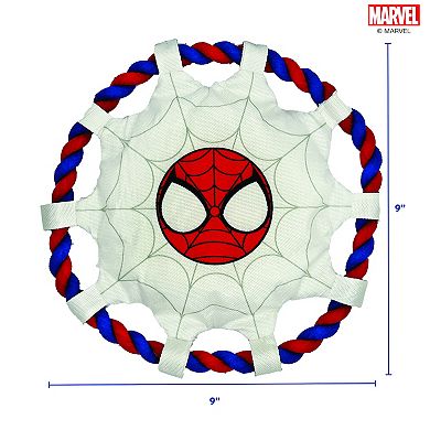 Marvel Oxford Rope Spiderman Web Frisbee