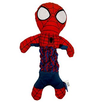 Marvel Spiderman Braided Rope Body Pet Toy