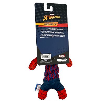 Marvel Spiderman Braided Rope Body Pet Toy