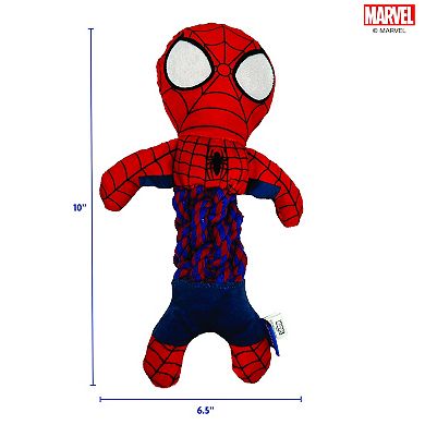 Marvel Spiderman Braided Rope Body Pet Toy