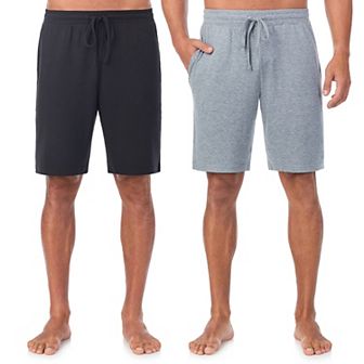 Men's Cuddl Duds® 2-Pack French Terry Pajama Shorts Set