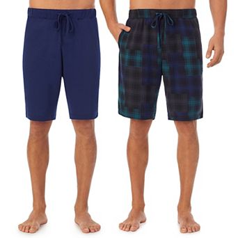 Men's Cuddl Duds® 2-Pack French Terry Pajama Shorts Set
