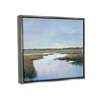 Stupell Home Decor Rural River Horizon Landscape Framed Wall Art