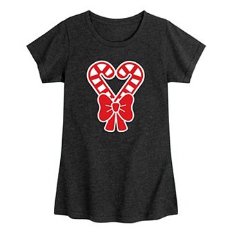 Girls 7-16 Candy Heart Graphic Tee