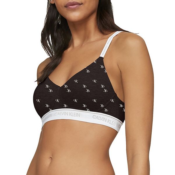 Women's Calvin Klein Archive Logo Lightly Lined Bralette QF6094