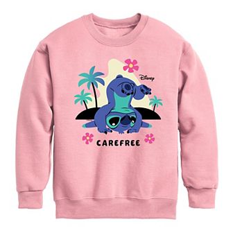 Disney's Lilo & Stitch Girls Carefree Crew Fleece