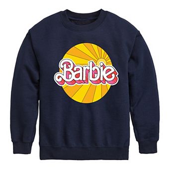 Girls 7-16 Barbie® Sunburst Logo Graphic Sweatshirt