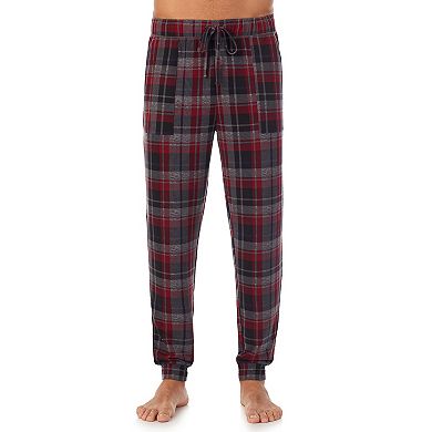 Men's Cuddl Duds 2-Pack French Terry Cuffed Bottom Pajama Pants Set