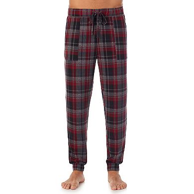 Men's Cuddl Duds 2-Pack French Terry Cuffed Bottom Pajama Pants Set