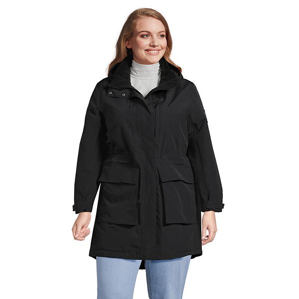 Plus Size Lands' End Squall Waterproof Insulated Winter Parka