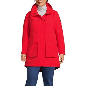 Plus Size Lands' End Squall Waterproof Insulated Winter Parka