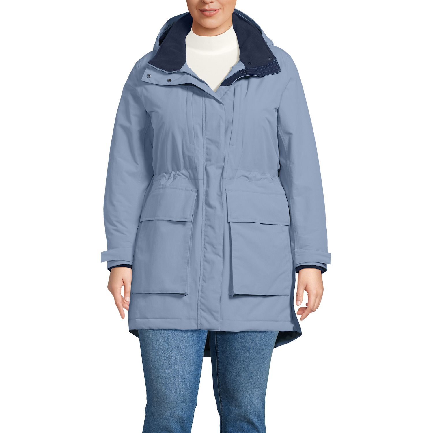 Plus Size Lands' End Squall Waterproof Insulated Winter Parka
