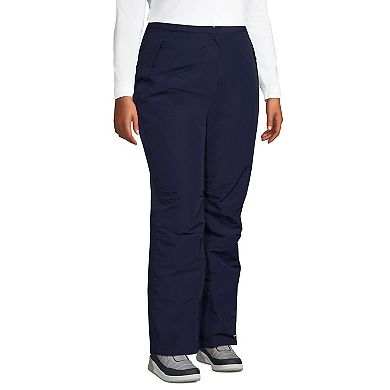 Plus Size Lands' End Squall Waterproof Insulated Snow Pants
