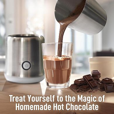 Zulay Kitchen Hot Chocolate Machine & Hot/Cold Foam Maker