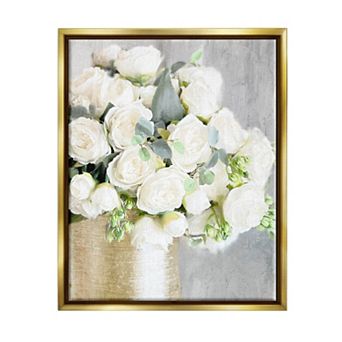 Stupell Home Decor Rose Bouquet Framed Wall Art