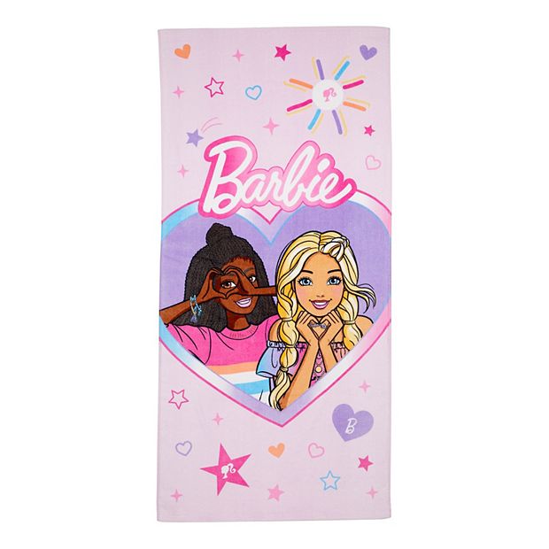 Barbie discount beach towel