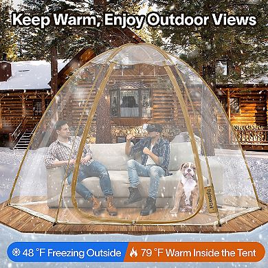 Alavantor Pop Up Bubble Canopy Cold Weather Tent