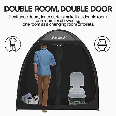 Alvantor Pop-Up Shower Tent Changing Room