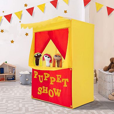 Alvantor Kids Play Tent Puppet Show Theater