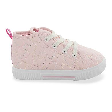 Carter's Ginger Toddler Girl Quilted High Top Sneakers