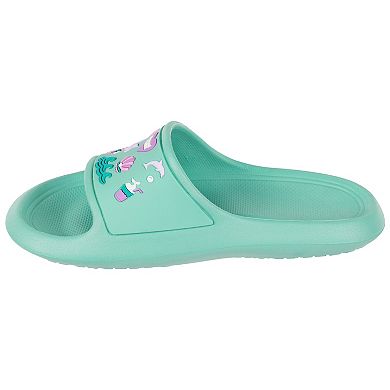 Girls Elli by Capelli Single Band Textured Comfort Sandals