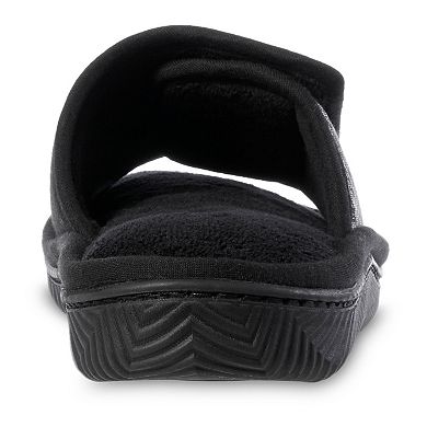 isotoner Memory Foam Sport Knit Miles Men's Slide Slippers