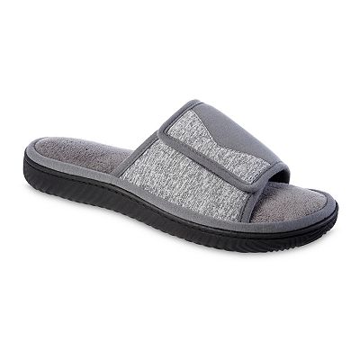 isotoner Memory Foam Sport Knit Miles Men's Slide Slippers