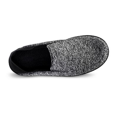 isotoner Memory Foam Sport Knit Miles Men's Closed Back Slippers