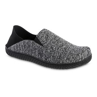 isotoner Memory Foam Sport Knit Miles Men's Closed Back Slippers