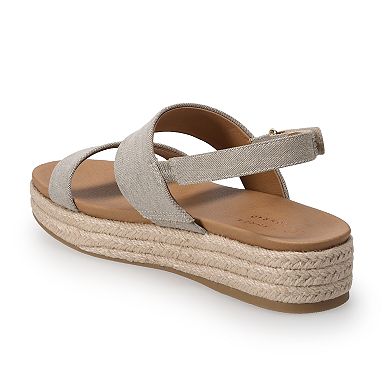 LC Lauren Conrad Paruka Women's Slide Slingback Sandals