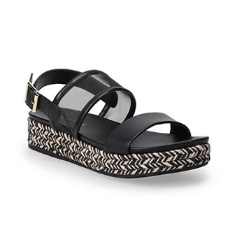 LC Lauren Conrad Paruka Women's Slide Slingback Sandals