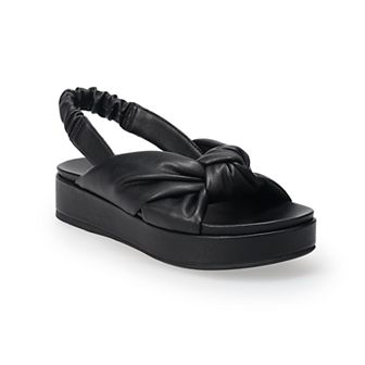 LC Lauren Conrad Sumana Women's Bow Slide Slingback Sandals