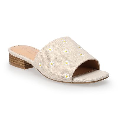 Dress slide sandals deals
