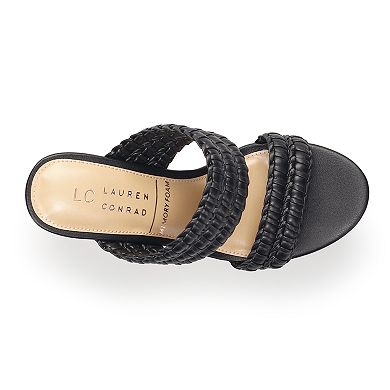 LC Lauren Conrad Quinella Women's Platform Wedge Sandals